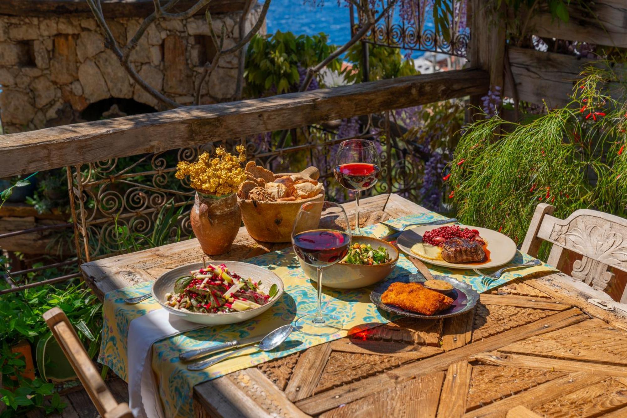 Fidanka Hotel Kalkan Eksteriør bilde