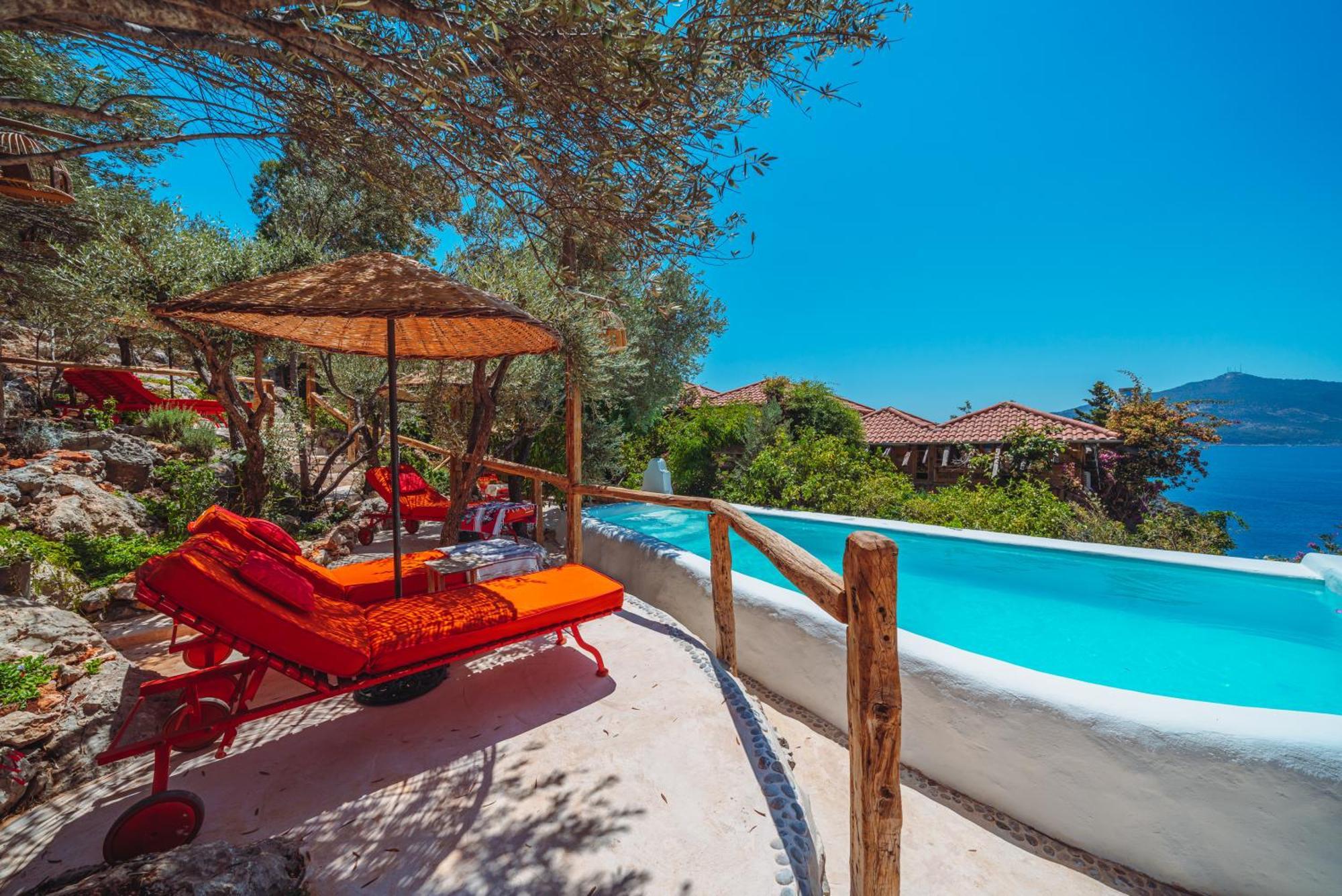 Fidanka Hotel Kalkan Eksteriør bilde