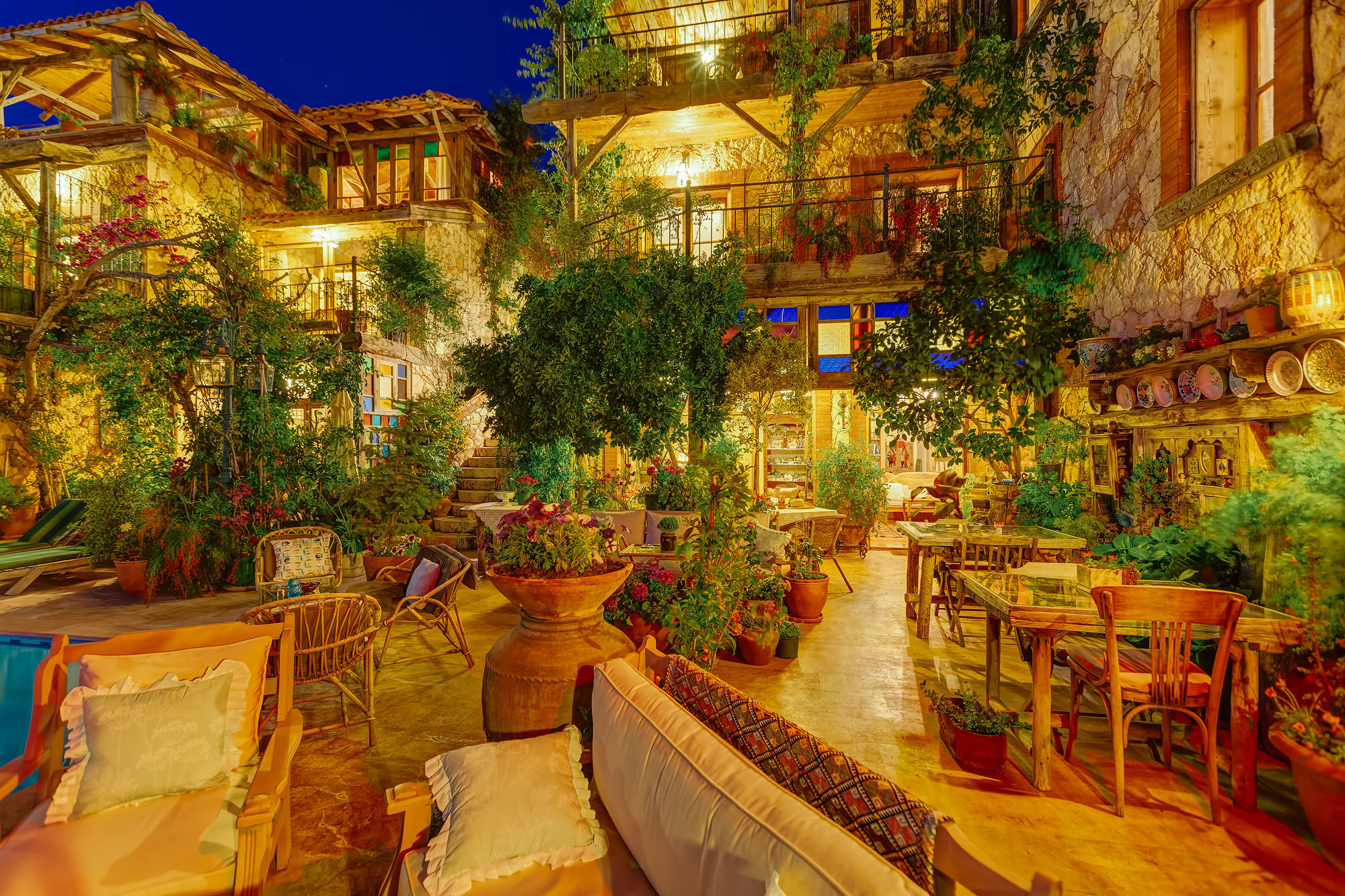 Fidanka Hotel Kalkan Eksteriør bilde